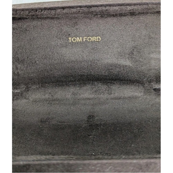 Tom Ford Black & Brown Velvet Logo Eyeglass Sunglass Case 2 of Them EUC - Picture 7 of 7